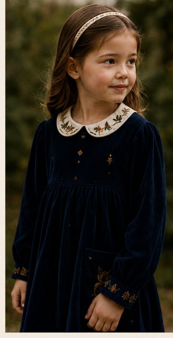 Beneath the collar — The Velvet Collar Dress