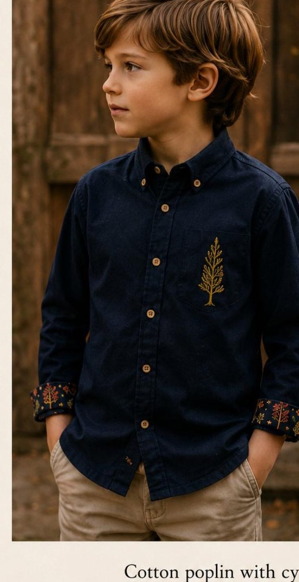 Look 20: The Night Explorer Shirt — ELOVA RENN StoryWear