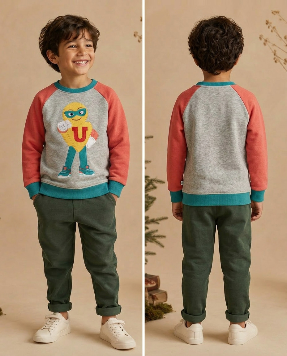 Look 09: Captain U — ELOVA RENN StoryWear