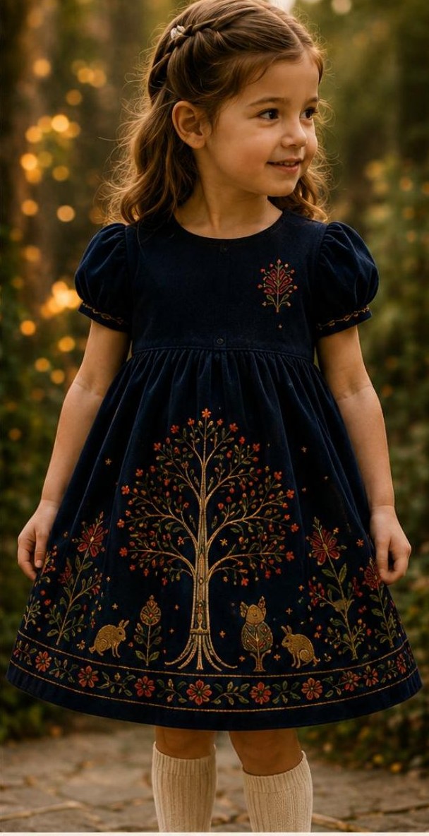 Look 13: The Night Garden Hero Dress — ELOVA RENN StoryWear
