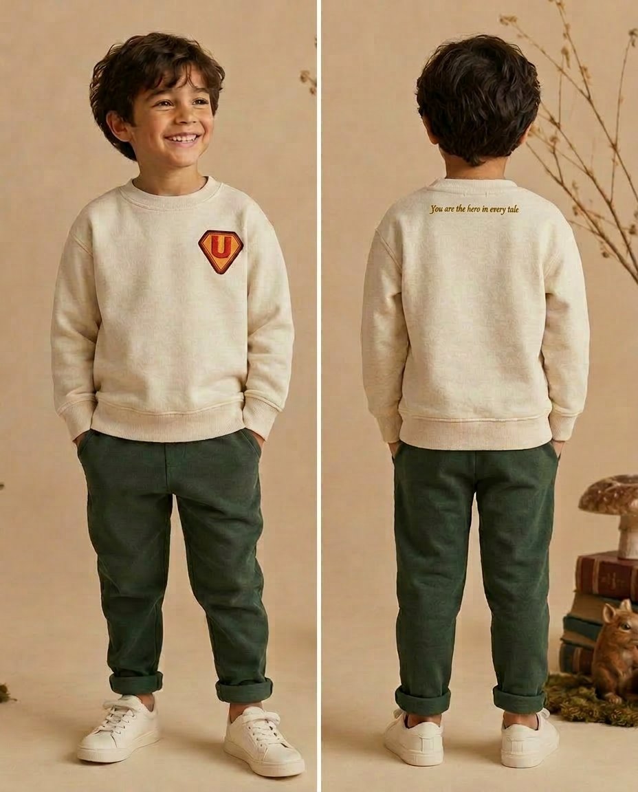 Look 08: The Hero Crew — ELOVA RENN StoryWear