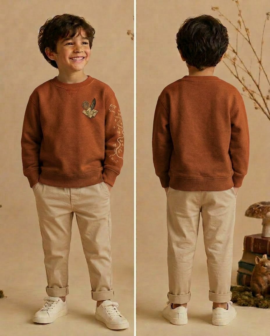 Look 07: The Explorer's Crew — ELOVA RENN StoryWear
