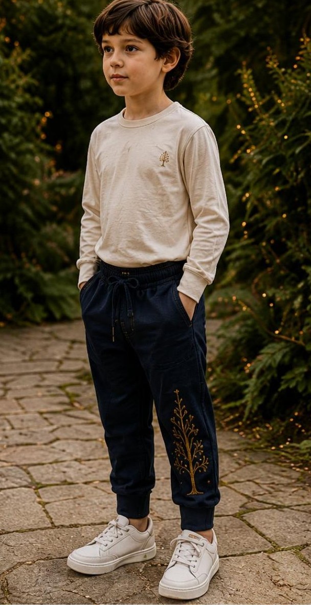 Look 23: The Cypress Joggers — ELOVA RENN StoryWear